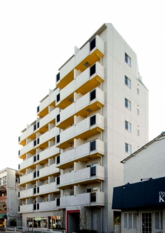 プラウドフラット新宿河田町：外観